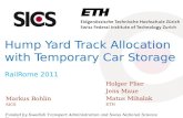 Hump Yard Track Allocation with Temporary Car Storage RailRome  2011