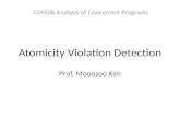 Atomicity Violation Detection