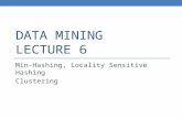 DATA MINING LECTURE 6