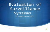 Evaluation of Surveillance Systems