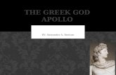 THE GREEK GOD APOLLO