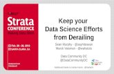 Keep your  Data Science Efforts from Derailing