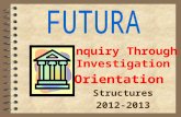 Inquiry Through Investigation Orientation Structures 2012-2013