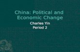China: Political and  Economic Change