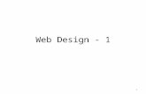 Web  Design - 1