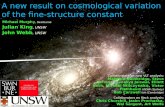 A new result on  cosmological variation of the fine-structure constant
