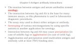 Chapter-5 Antigen antibody interactions