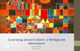 Learning about Colors: a  Webquest  Adventure