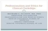 Professionalism and Ethics for  Clinical Clerkships