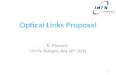 Optical  Links  P roposal