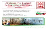 FireScape (Fire Ecology) Project – Where Red Meets Green