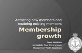 Membership growth