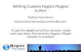 Writing Custom Nagios  Plugins in Perl