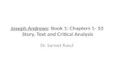 Joseph Andrews : Book 1: Chapters 1- 10  Story, Text and Critical Analysis