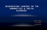 Researching Careers in the Humanities & Social Sciences