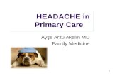 HEADACHE in  Primary Care