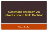 Systematic Theology: An Introduction to Bible Doctrine