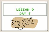 Lesson  9 Day 4