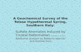 A Geochemical Survey of the  Telese  Hypothermal Spring, Southern Italy: