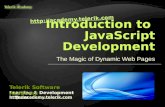Introduction to  JavaScript Development