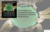 Chapter 20 Principles of Chemical Reactivity:  Electron Transfer Reactions