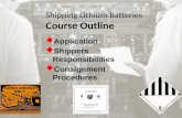 Shipping Lithium Batteries  Course  Outline