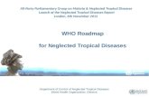 WHO Roadmap for Neglected Tropical Diseases