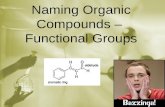 Naming Organic Compounds –  Functional Groups