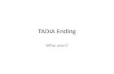 TADIA Ending