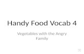 Handy Food Vocab 4