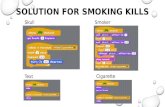 Solution for Smoking Kills