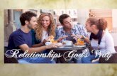 Resolving Conflict (Part 1 of “Relationships God’s Way”)