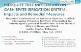 MESQUITE TREE INFESTATION ON GASH SPATE IRRIGATION SYSTEM: Impacts and Remedial Measures