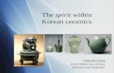 The  spirit  within Korean ceramics
