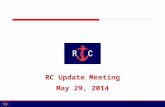 RC Update Meeting May 29, 2014