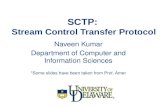 SCTP:  Stream Control Transfer Protocol