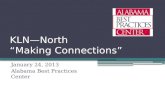 KLN—North  “Making Connections”