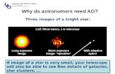 Why do astronomers need AO?