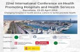 22nd International Conference on Health Promoting Hospitals and Health Services