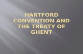 Hartford Convention and the Treaty of Ghent