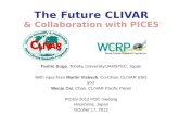 The Future  CLIVAR & Collaboration with PICES