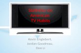 Statistics on American  TV Habits
