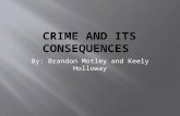 Crime and its consequences