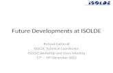 Future Developments at ISOLDE
