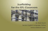 Scaffolding  for the EFL Classroom