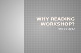 Why Reading workshop?