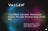 The Plant Genetic Resource-Public Private Partnership (PGR-P3)