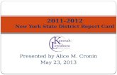 2011-2012 New York State District Report Card