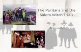 The Puritans and the Salem Witch Trials
