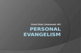 Personal evangelism